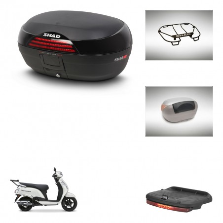 SHAD SH46 trunk + mounting bracket accessories 45 L KIT-483110