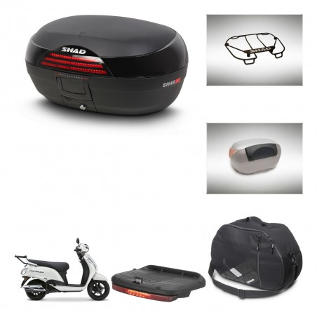 SHAD Baul SH46 + soporte montaje accesorios 45 L KIT-483112