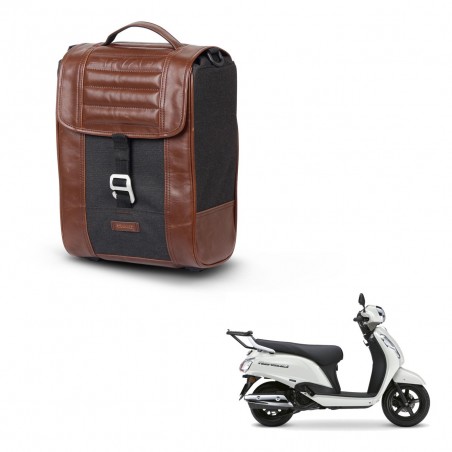 SHAD Baul maleta + soporte montaje SR38 CAFE RACER STYLE 1U KIT-483130