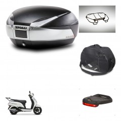 SHAD Baul SH48 + soporte montaje accesorios TITANIUM PREMIUM KIT-483147