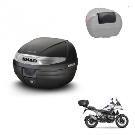 SHAD Baul SH29 + soporte montaje respaldo KIT-483202