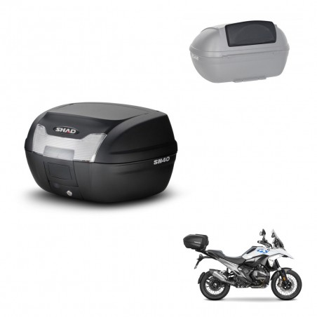 SHAD SH40 trunk + mounting bracket backrest KIT-483214