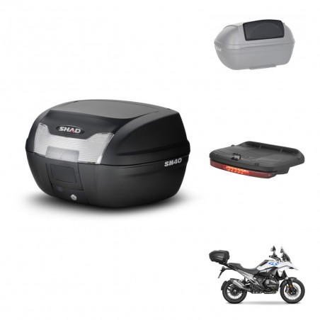 SHAD Baul SH40 + soporte montaje accesorios KIT-483215