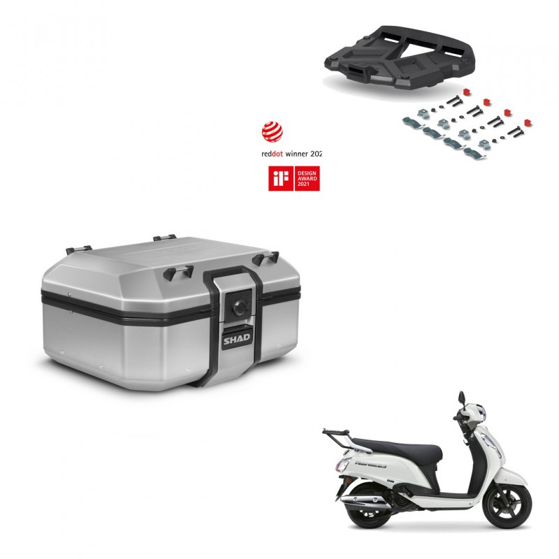 SHAD Rear trunk + mounting bracket grill TR37 TERRA KIT-483405