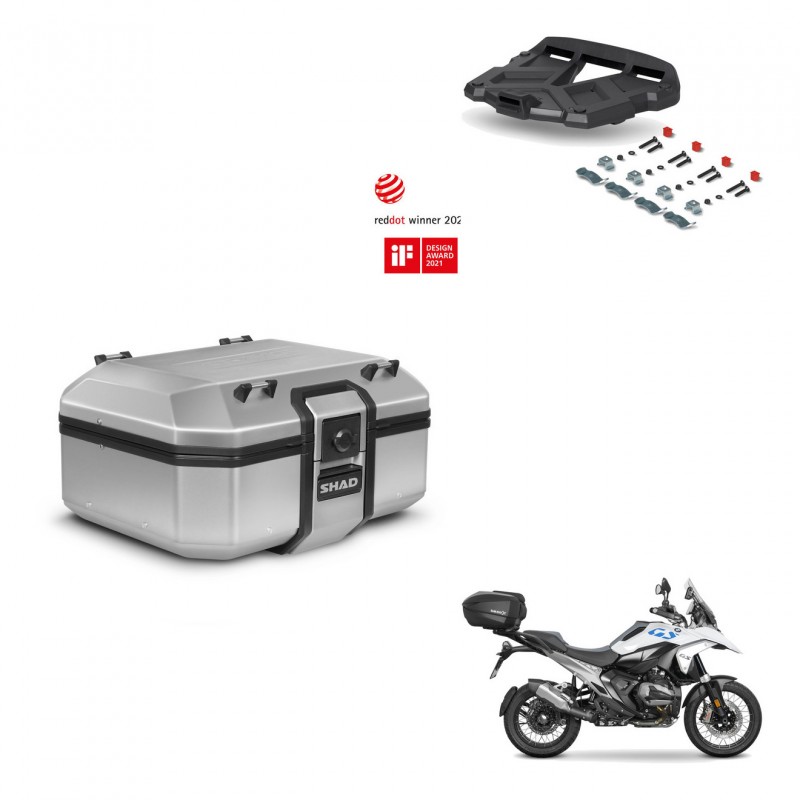 SHAD Rear trunk + mounting bracket grill TR37 TERRA KIT-483416