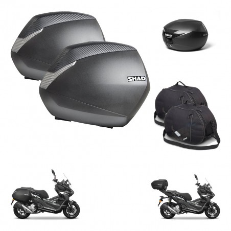 SHAD Baul maleta + soporte montaje maletas SH36 accesorios KIT-485921