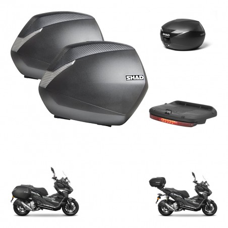 SHAD Baul maleta + soporte montaje maletas SH36 accesorios KIT-485926