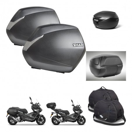 SHAD Baul maleta + soporte montaje maletas SH36 accesorios KIT-485933