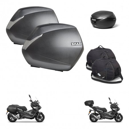SHAD Baul maleta + soporte montaje maletas SH36 accesorios KIT-485961