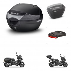 SHAD Maletas sh23 alu + soporte montaje baul SH33 accesorios KIT-485987