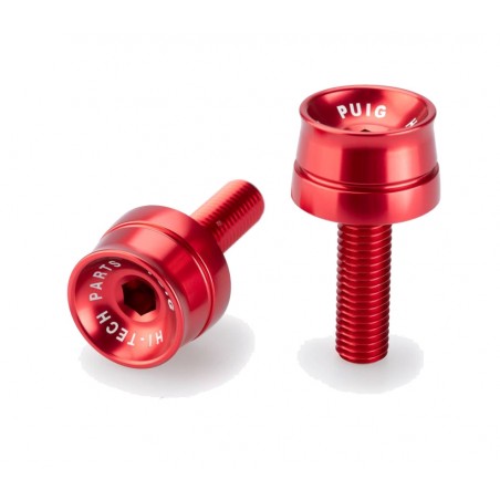 PUIG CONTRAPESOS ALUMINIO TERMINALES DE MANILLAR SPEED 21018VAR