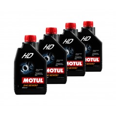 TUDETIC - Kit 4x Aceite lubricante transmisiones cambio diferenciales MOTUL HD 80W90 1L KT-117