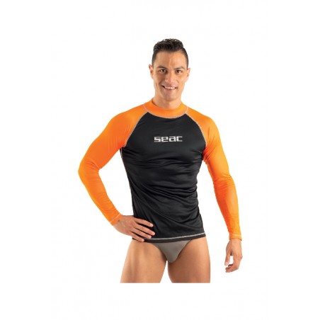SEAC SUB Men's sunscreen and anti-abrasion t-shirt T-SUN LONG 1550015016105A