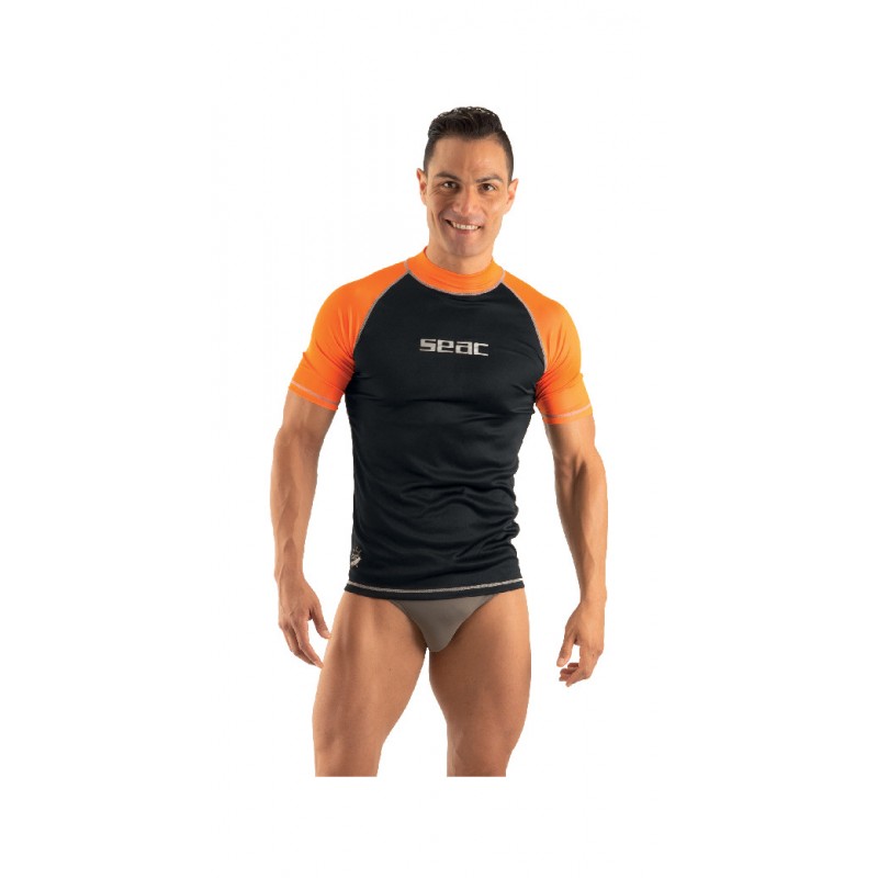 SEAC SUB Camiseta hombre protector solar y anti-abrasión T-SUN SHORT 1550016016040A