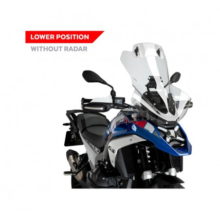 PUIG Cupula parabrisas pantalla con altura extra visera TOURING 21841