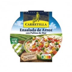 CARRETILLA Rice salad plate with sea sticks 103705