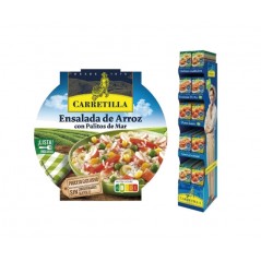 CARRETILLA Rice salad plate with sea sticks 103705