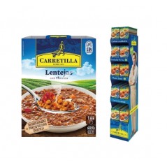 CARRETILLA Plato de lentejas con chorizo 103713