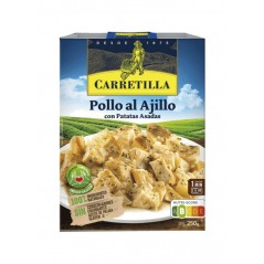CARRETILLA Garlic chicken dish with roast potatoes 103798