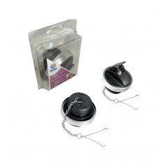FASEBA PVC truck fuel tank cap with key 60 MM 11177