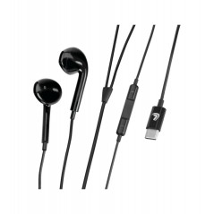 LAMPA Headphones with microphone and bluetooth connection, cable USB TYPE-C ESSENTIAL- 120 CM LAM38693