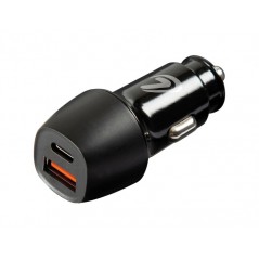 LAMPA USB and type c port battery charger 18W 12/24V LAM38718