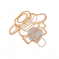 LAMPA Fixing for key block, compatible with LAM91584