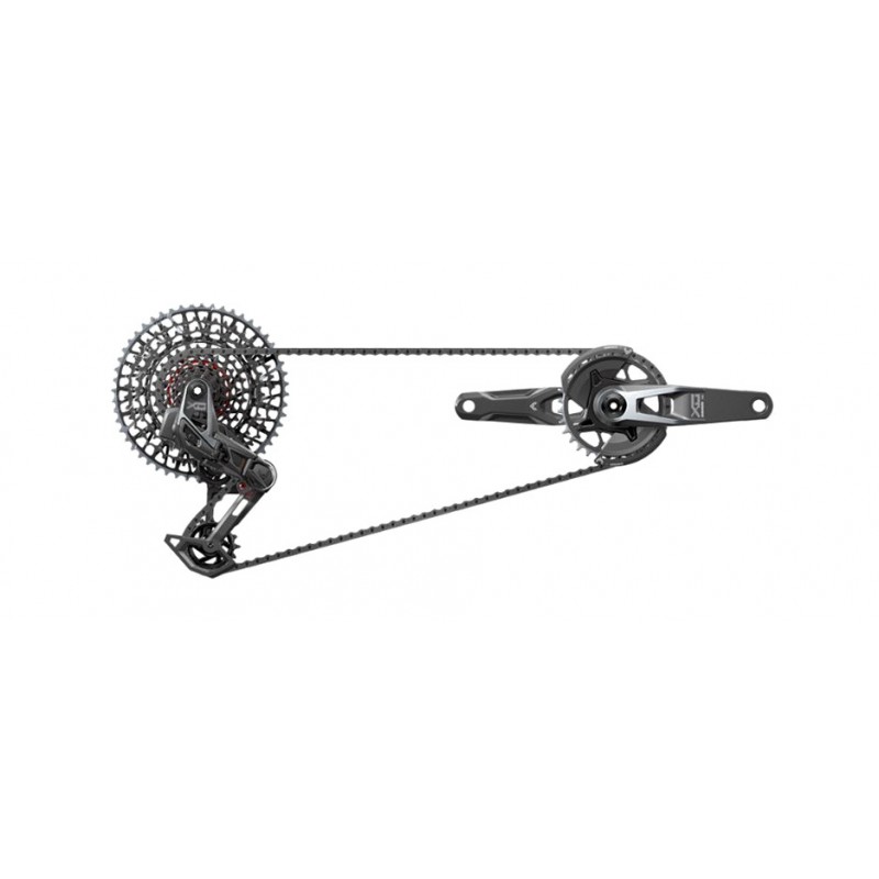 SRAM Grupo de cambio electronico transmission axs wide dub pod dm 165 mm (10-52) XO T-TYPE EAGLE V2 32T 108205