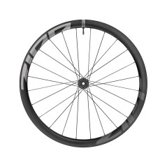 SRAM Rueda delantera cubierta disco cl tubeless hookless 12x100 carbono force edition ZIPP 303 FIRECREST 107961