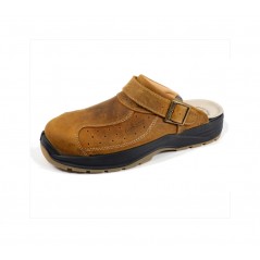 EUROROUTIER Premium leather work clogs TUCSON 09121EVAR