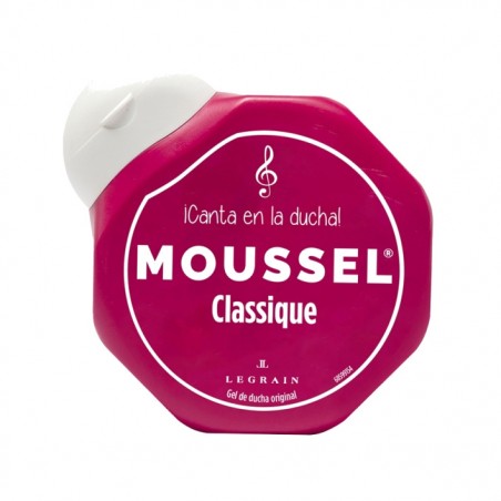 REBEL MOUSSE Classic shower gel in octagonal container MOUSSEL 60ML 06077