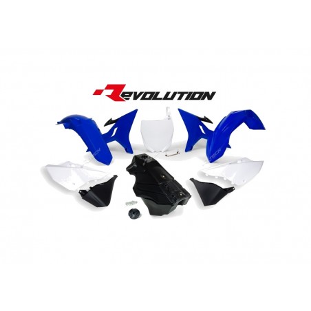 RACETECH Kit de plastica completo + tanque combustible gasolina REVOLUTION OEM COLOR 1088017001