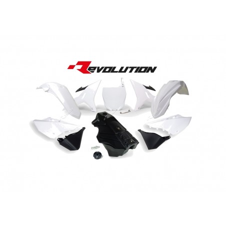 RACETECH Kit de plastica completo + tanque combustible gasolina REVOLUTION 1088017002