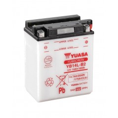 YUASA Batería con electrolito YB14L-B2 COMBIPACK 1113575