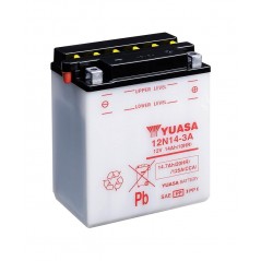 YUASA Batería con electrolito 12N14-3A COMBIPACK 1113576