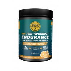 GOLD NUTRITION Suplemento pre-entrenamiento para entrenamientos de resistencia 300G 5601607075788
