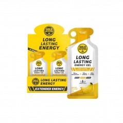 GOLD NUTRITION Gel energético de larga duración sabor banana LONG LASTING - 16 X 40 G 16U 5601607076969