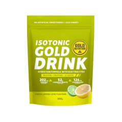 GOLD NUTRITION Bebida energética en polvo 500 G LEMON 5601607077058