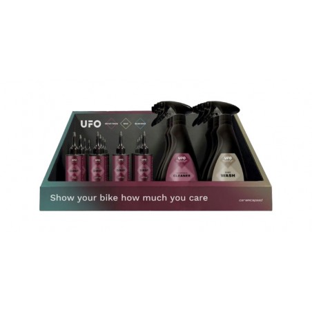 CERAMICSPEED Lubricante en seco para todas condiciones UFO DRIP 100ML - 500ML PACK + DISPLAY 5711050114375