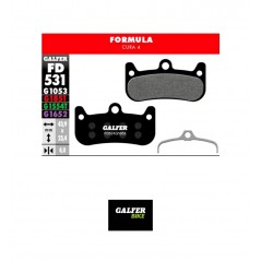 GALFER PASTILLAS DE FRENO FORMULA CURA 4 - FD531G STANDARD G1053 8400170085098