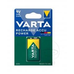 VARTA Pila recargable 9V 156.00.36