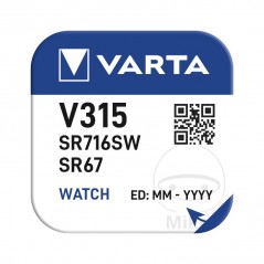 VARTA button battery V315 156.00.56
