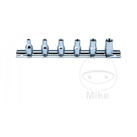 KO-KEN Set of 6 torx screwdriver bits 1/4 605.00.49