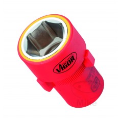 VIGOR Juego llaves de vaso 14 piezas VDE 605.00.68