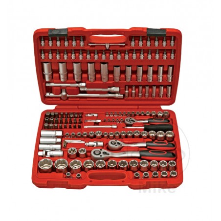 JMP Socket wrench and screwdriver bits set 150 pieces 1/4-3/8-1/2 605.12.05