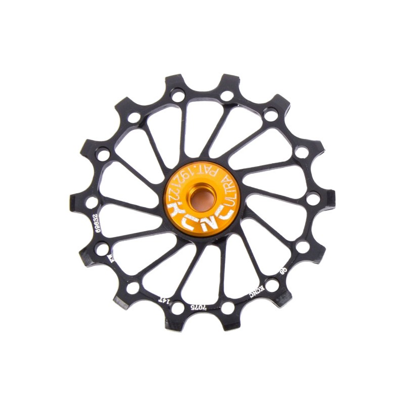 KCNC Roldana con rodamientos cerámicos 11/12V 14D ULTRA SRAM X-SYNC LONG TEETH NARROW/WIDE KCROCOTSCENG14D