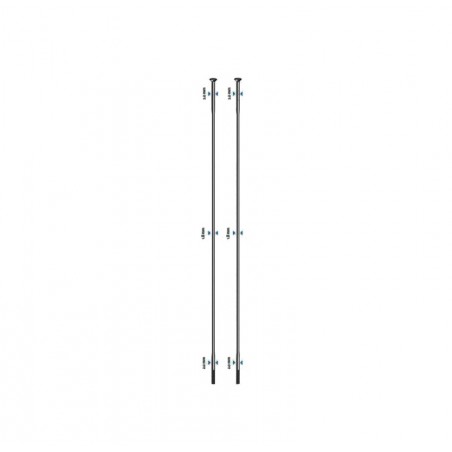 SAPIM Radio rueda bicicleta sin cabecilla 272 MM RACE STRAIGHT PULL RASARAST272NG