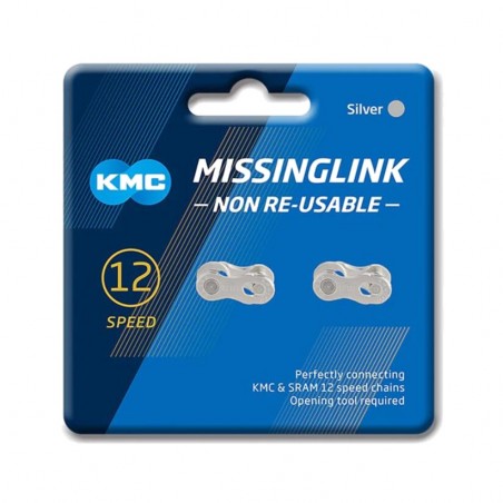 KMC Enganche de cadena CL-552-NP 12S (X2) 1124996
