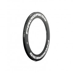 PROGRESS Llanta aro 80 MM 20 SPACE DISC CUBIERTA GRAFENO ROAD PGLLCBSPCD801