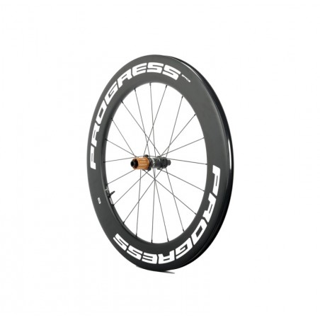 PROGRESS Rueda trasera cubierta 12X142 SPACE DISC SHIMANO HG PGRUSPD80CTHGBL